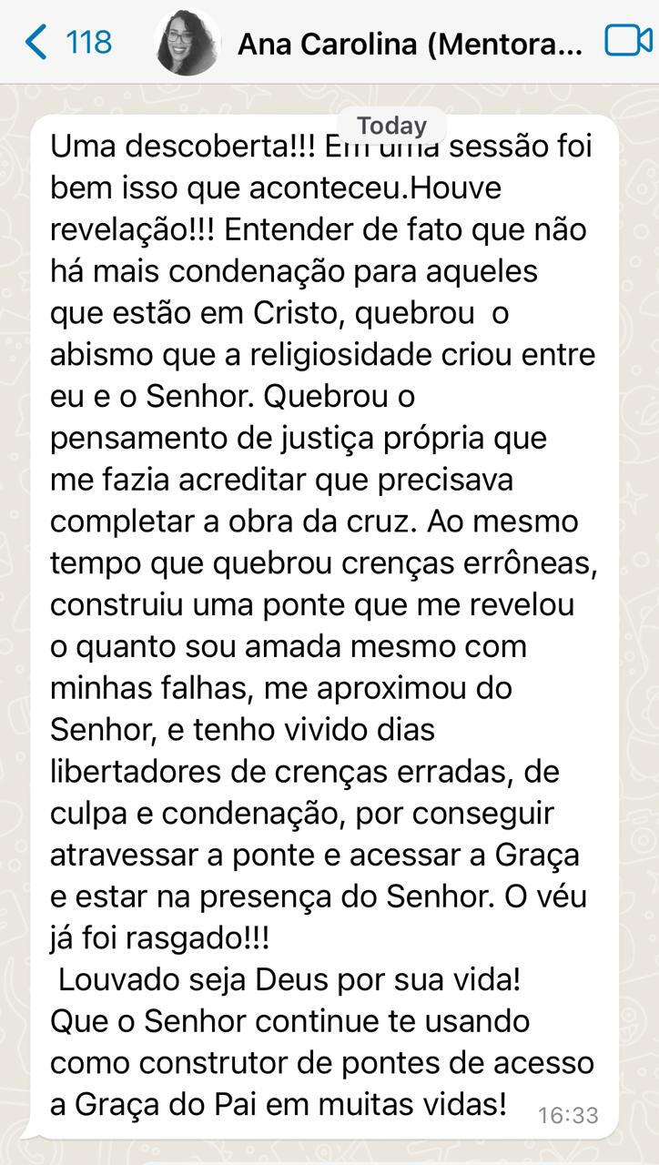 Depoimento Tainah Ferreira